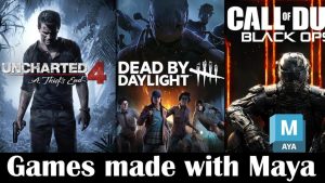 مزیت های مایا نسبت به بلندر و تری دی مکس در بازی سازی