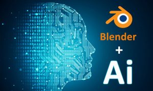 استفاده از هوش مصنوعی در بلندر