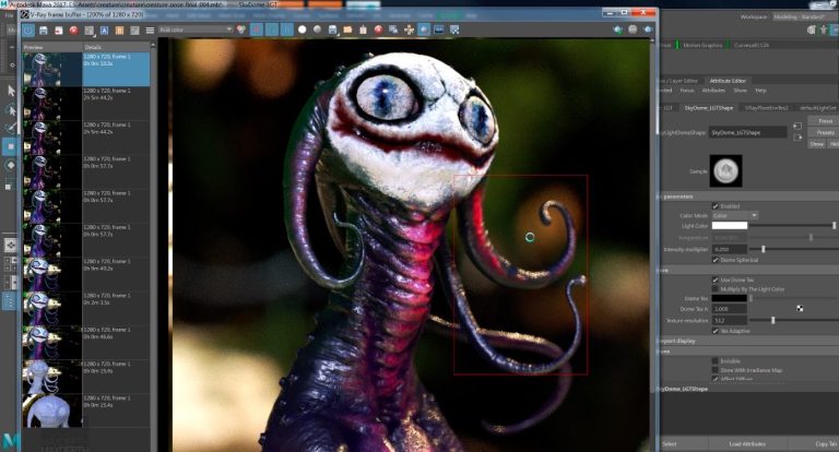 متریال دهی در مایا