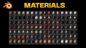 متریال دهی در بلندر