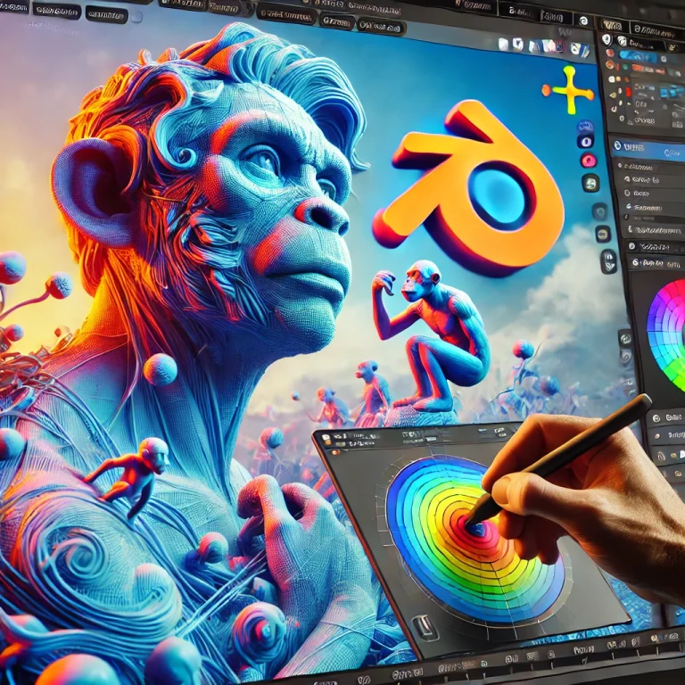 اسکالپتینگ در بلندر