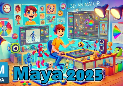 انیمیشن سازی اتوماتیک در مایا 2025