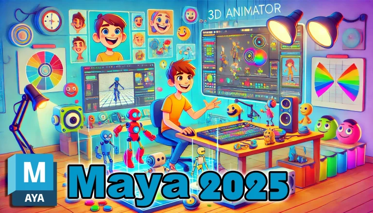 انیمیشن سازی اتوماتیک در مایا 2025