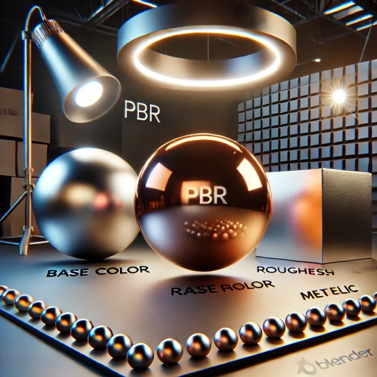 PBR متریال و تکسچر در بلندر