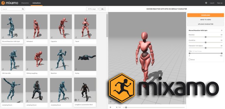 راهنمای جامع Mixamo و ادغام آن با مایا 2025