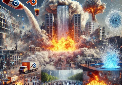 VFX در بلندر