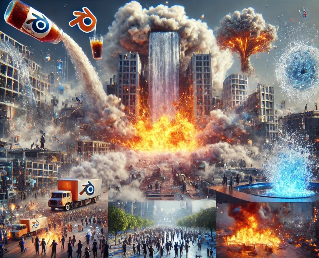 VFX در بلندر