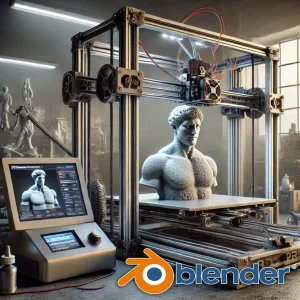 بلندر و کاربرد آن در پرینت سه بعدی