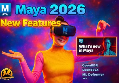 بررسی ویژگی‌ها و قابلیت‌های جدید Maya 2026