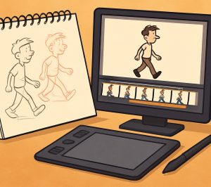 انیمیشن سازی فریم به فریم در موهو 14