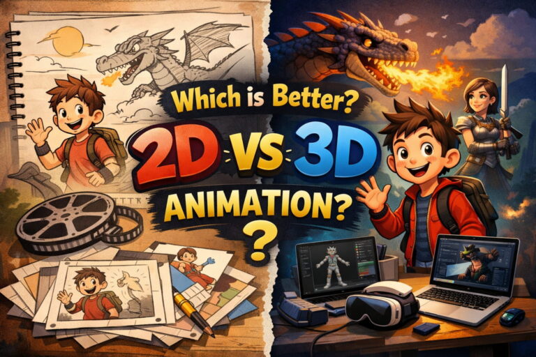 چرا انیمیشنسازی دوبعدی نسبت به سهبعدی بهصرفهتر است؟
