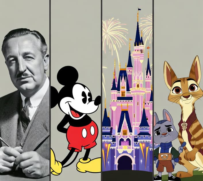 تاریخچه شرکت والت دیزنی