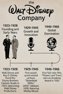 تاریخچه شرکت والت دیزنی